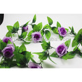 Beautiful artificial Rose wreath in different colors for Wedding decor